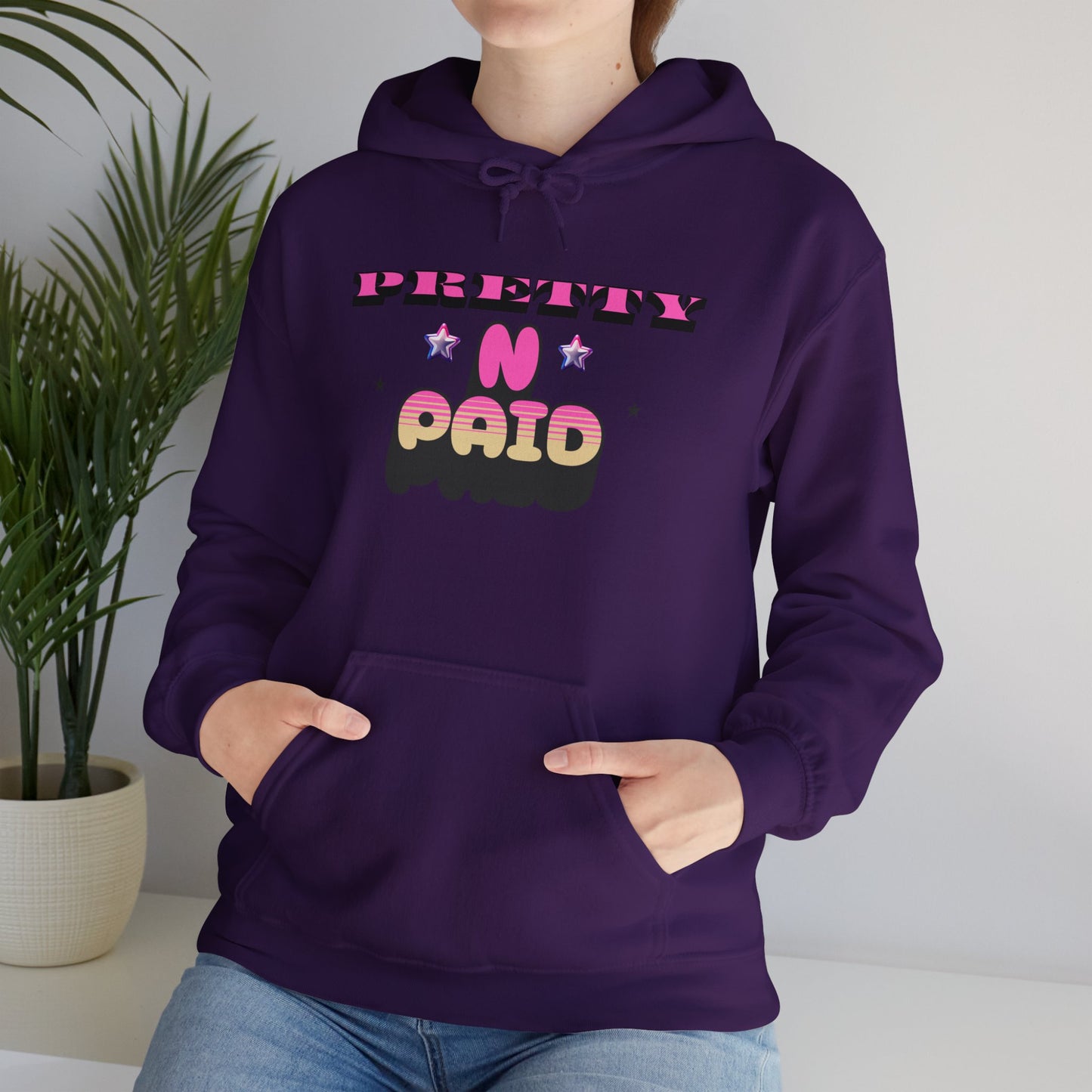 Pretty N Paid Womens Hoodie