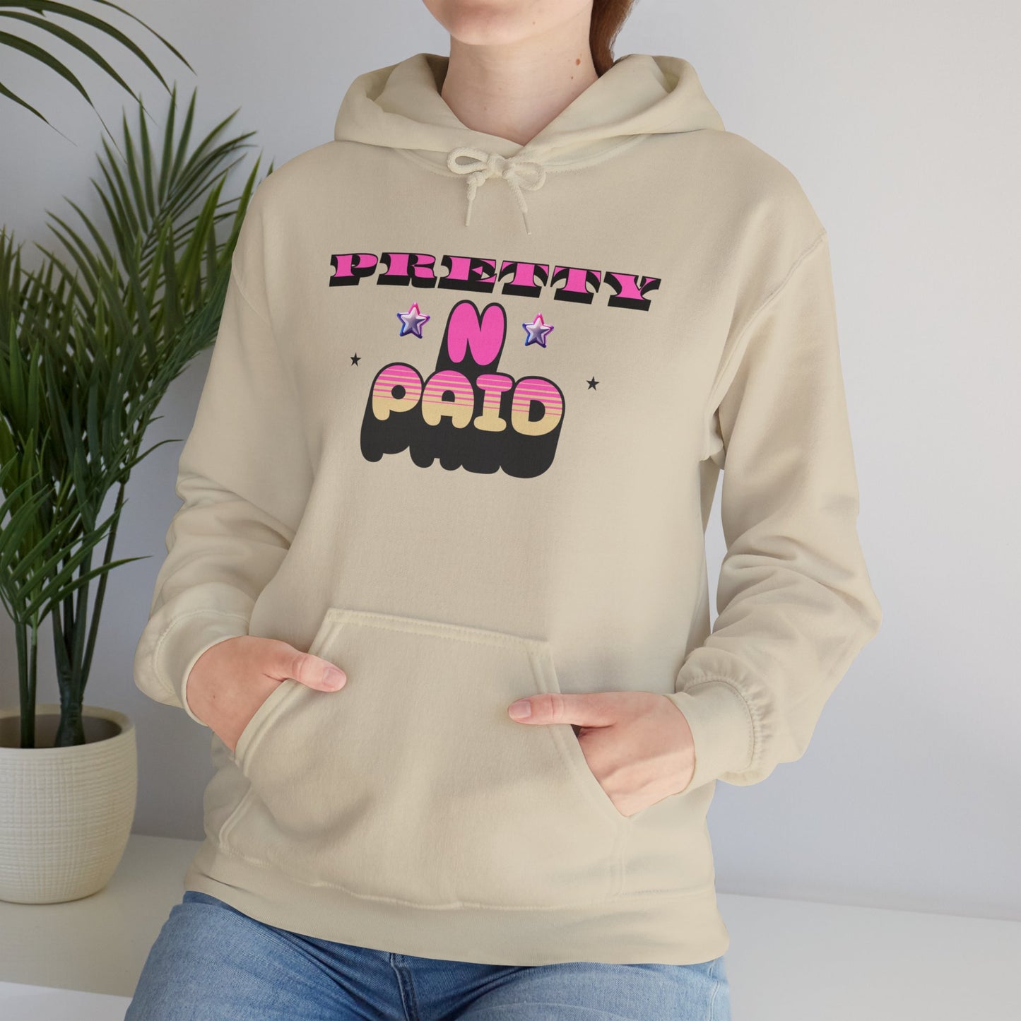 Pretty N Paid Womens Hoodie