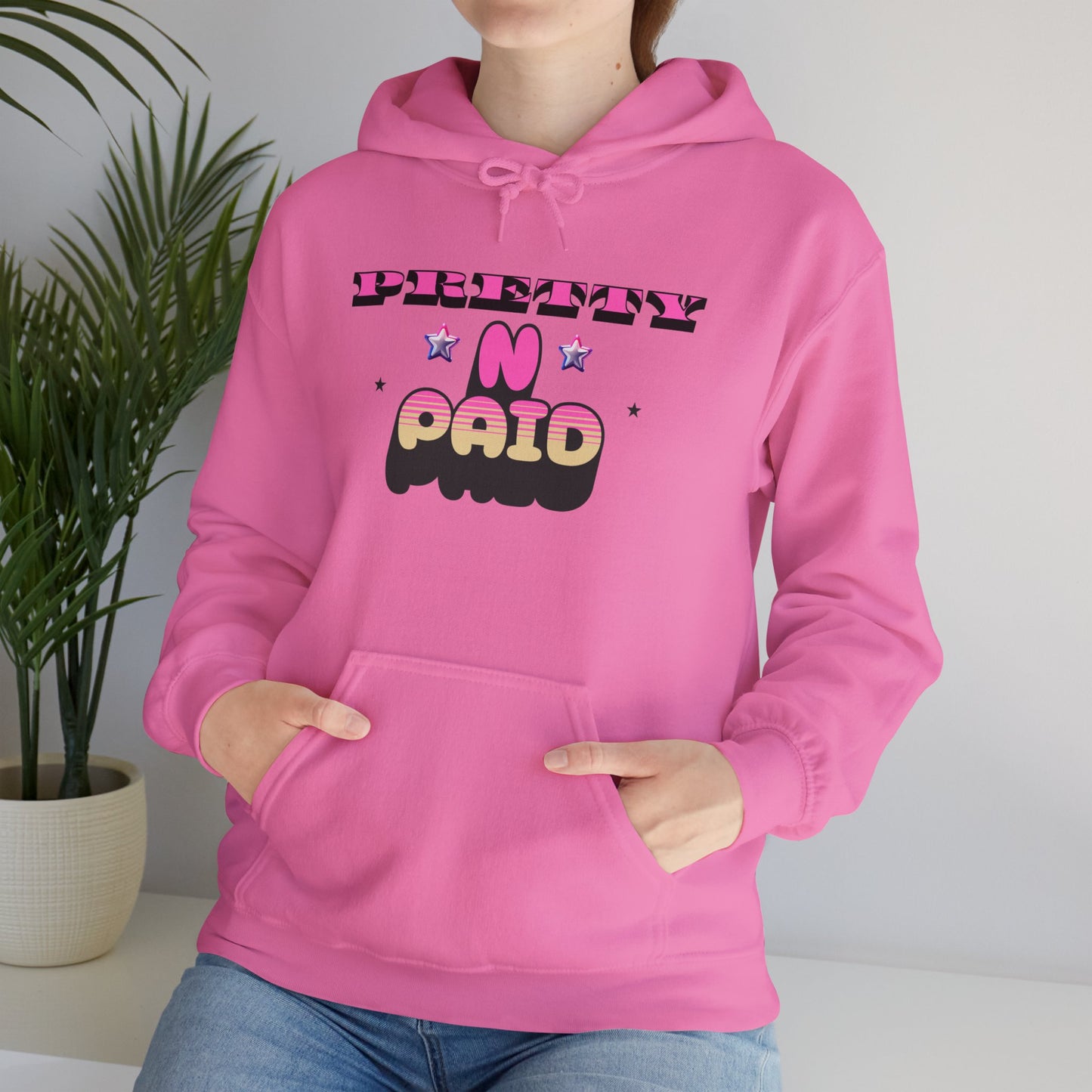 Pretty N Paid Womens Hoodie