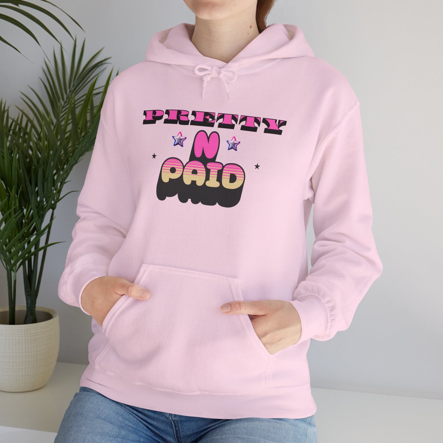 Pretty N Paid Womens Hoodie