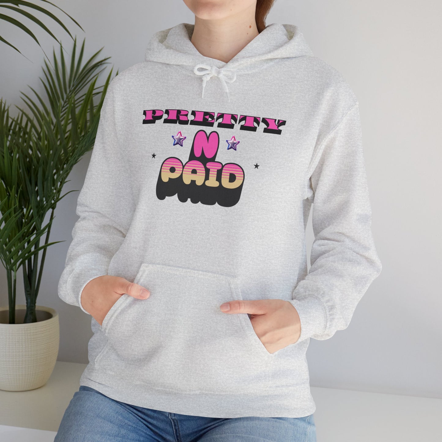 Pretty N Paid Womens Hoodie