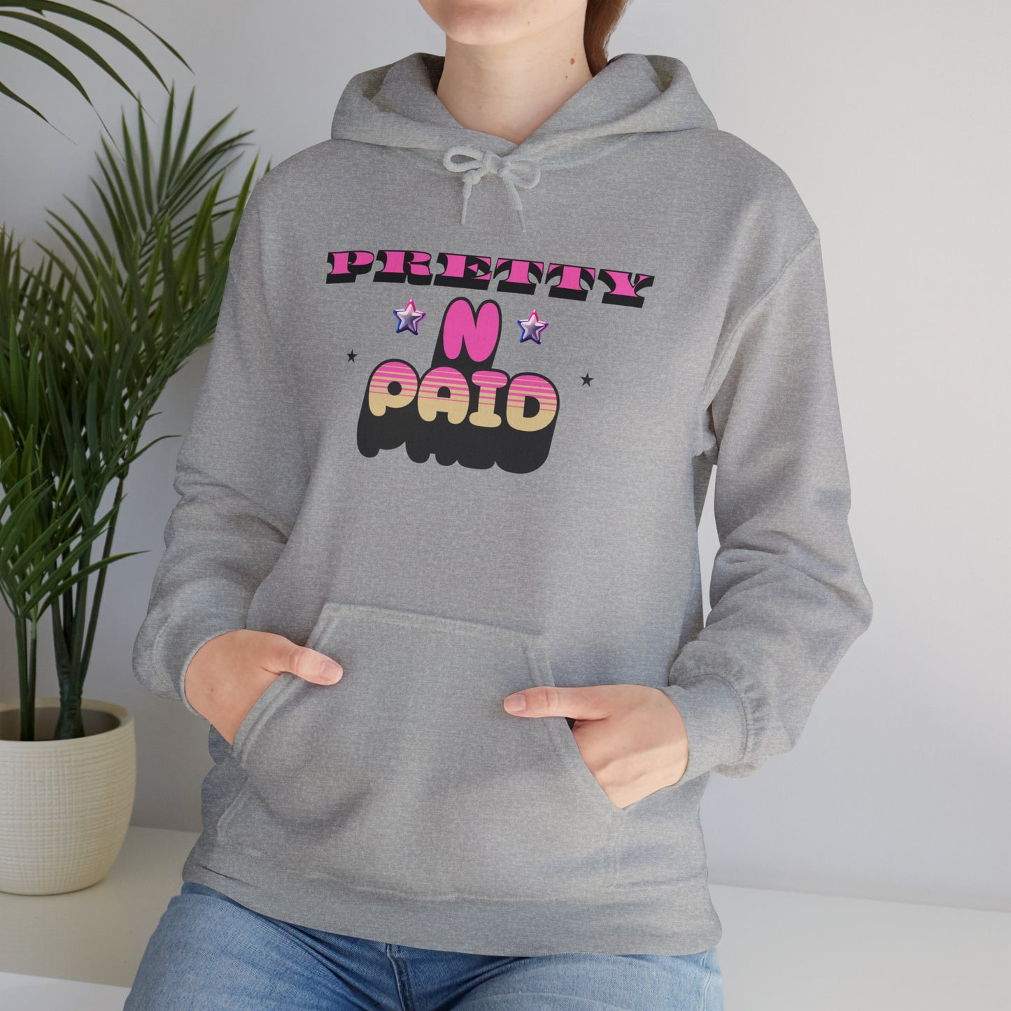 Pretty N Paid Womens Hoodie